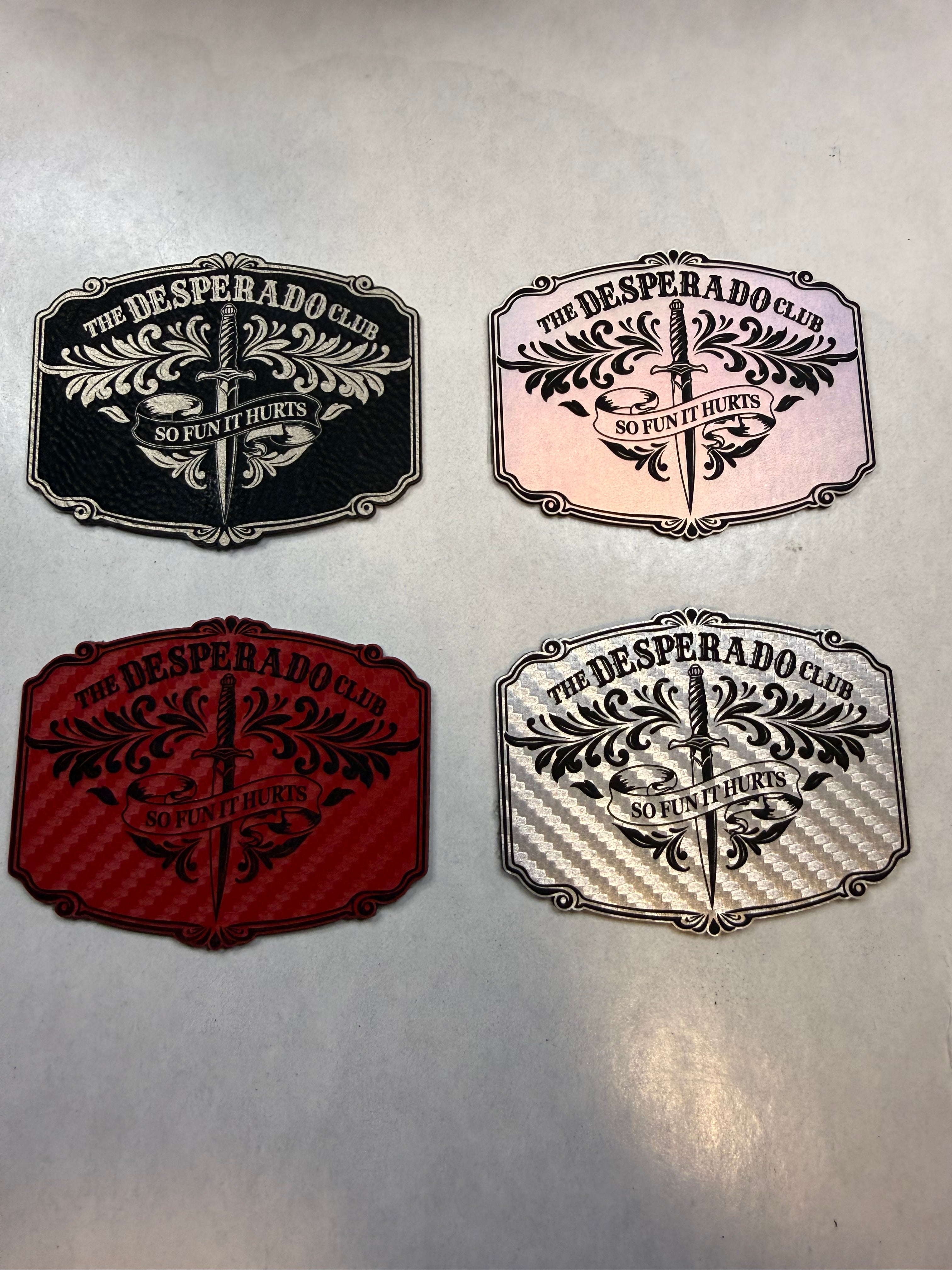 Desperado Club Inspired Hat & Patch. Dungeon Crawler Carl Inspired Gear. Richardson 112 Style