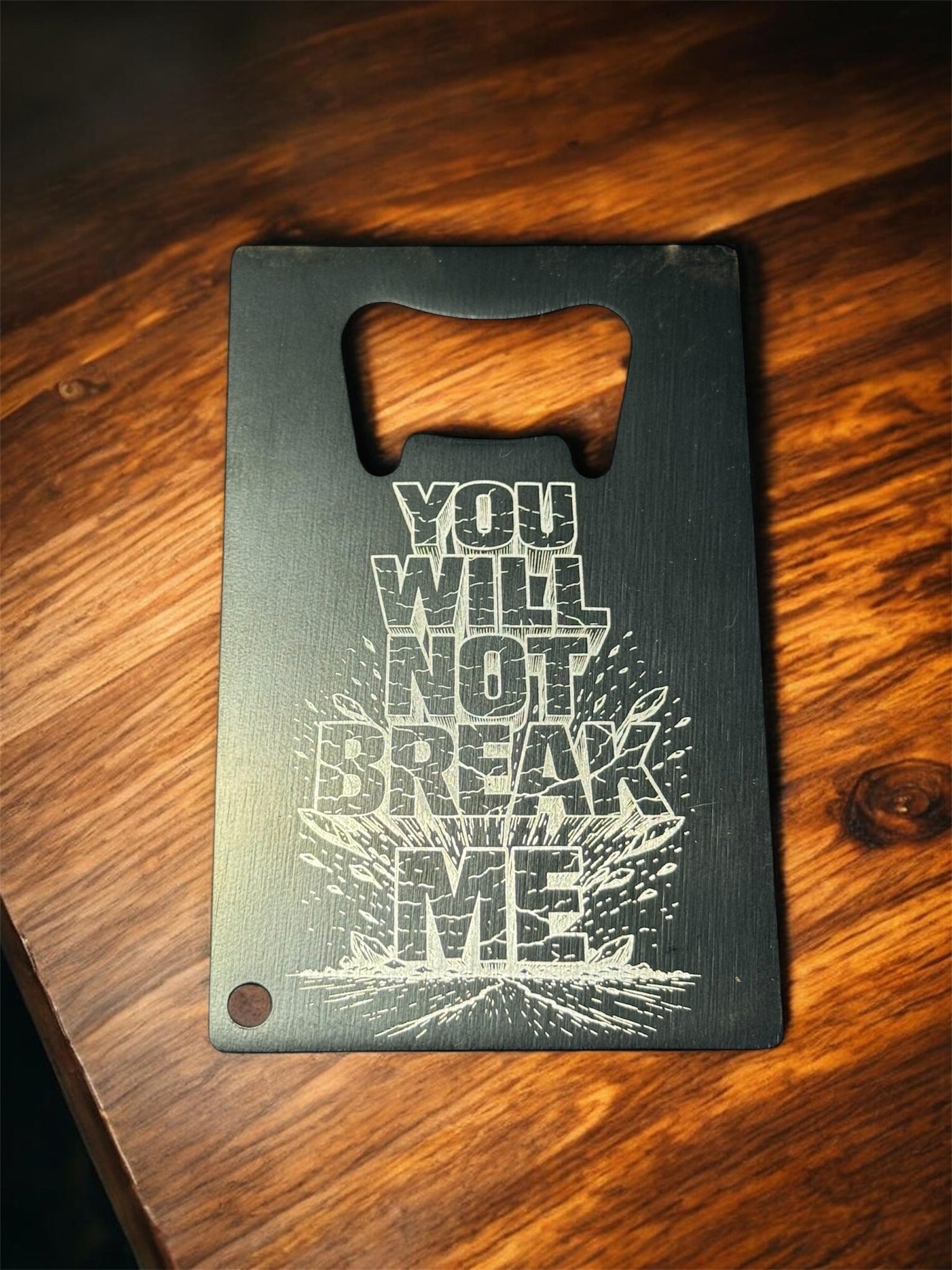 Desperado Club bottle opener– Dungeon Crawler Carl inspired card bottle opener