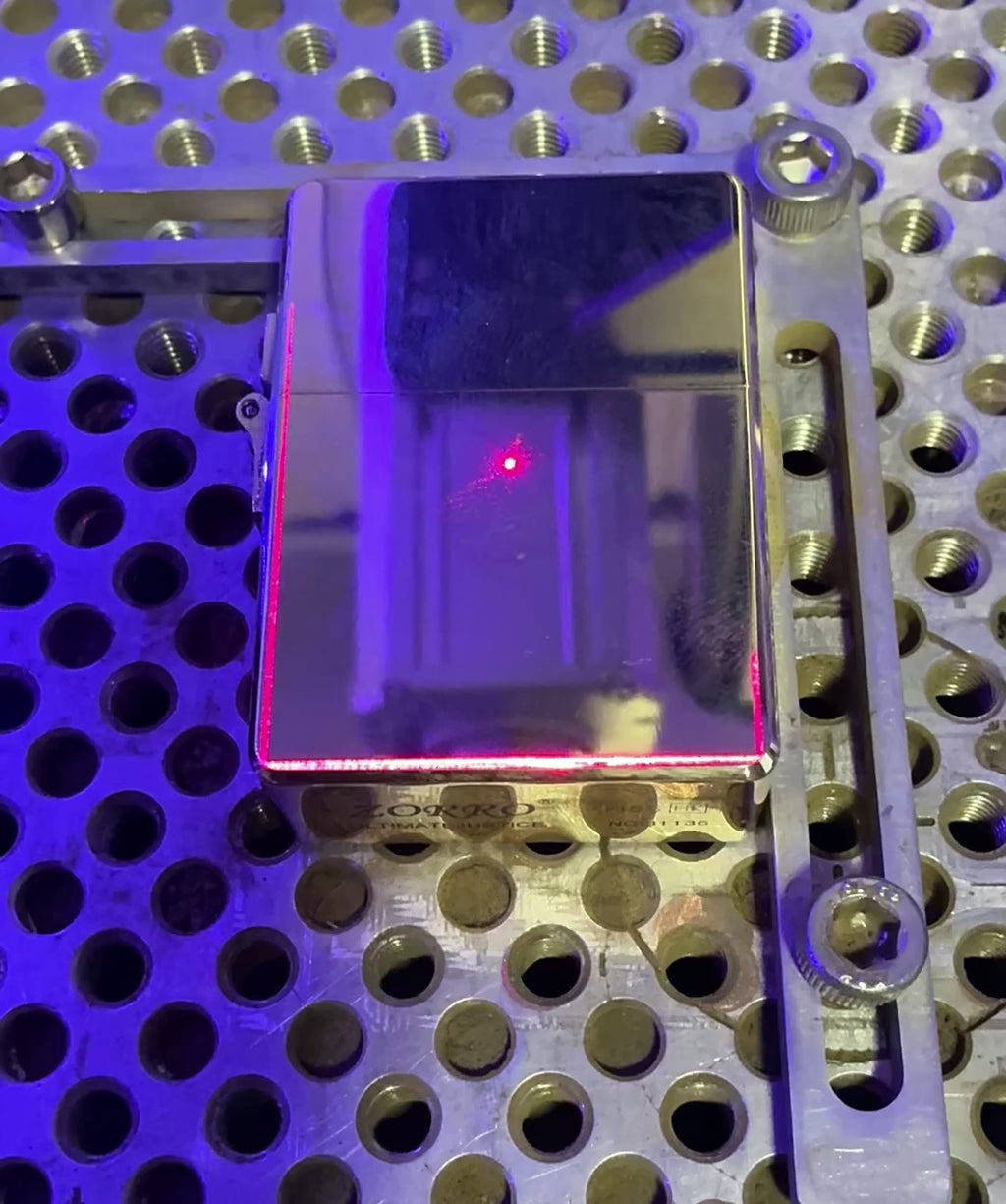 Dungeon Crawler Carl inspired Uzi Jesus, heavy duty Zoro 915 lighter